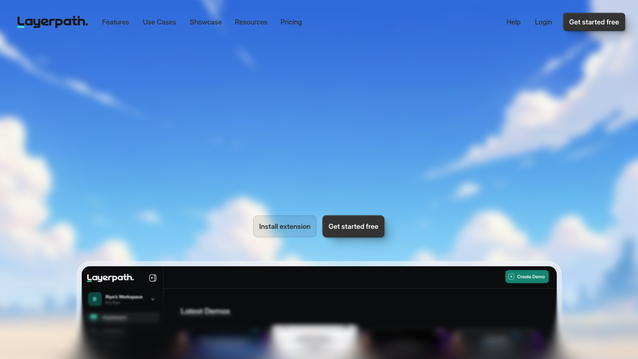 Interactive Demo & Training Video Software | Layerpath