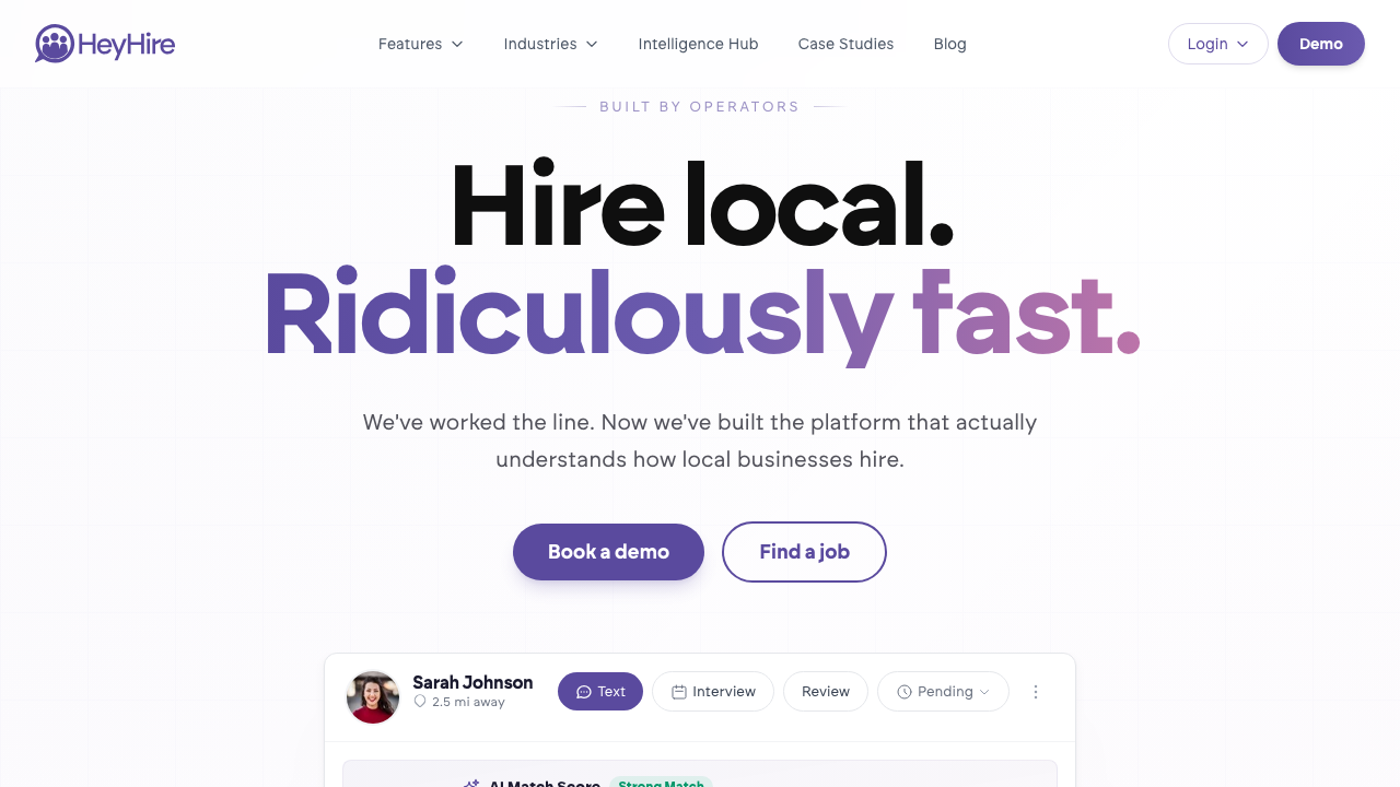 HeyHire | Hire Local Talent Fast & Effortlessly