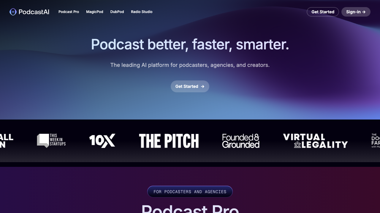 Automate your podcast - PodcastAI