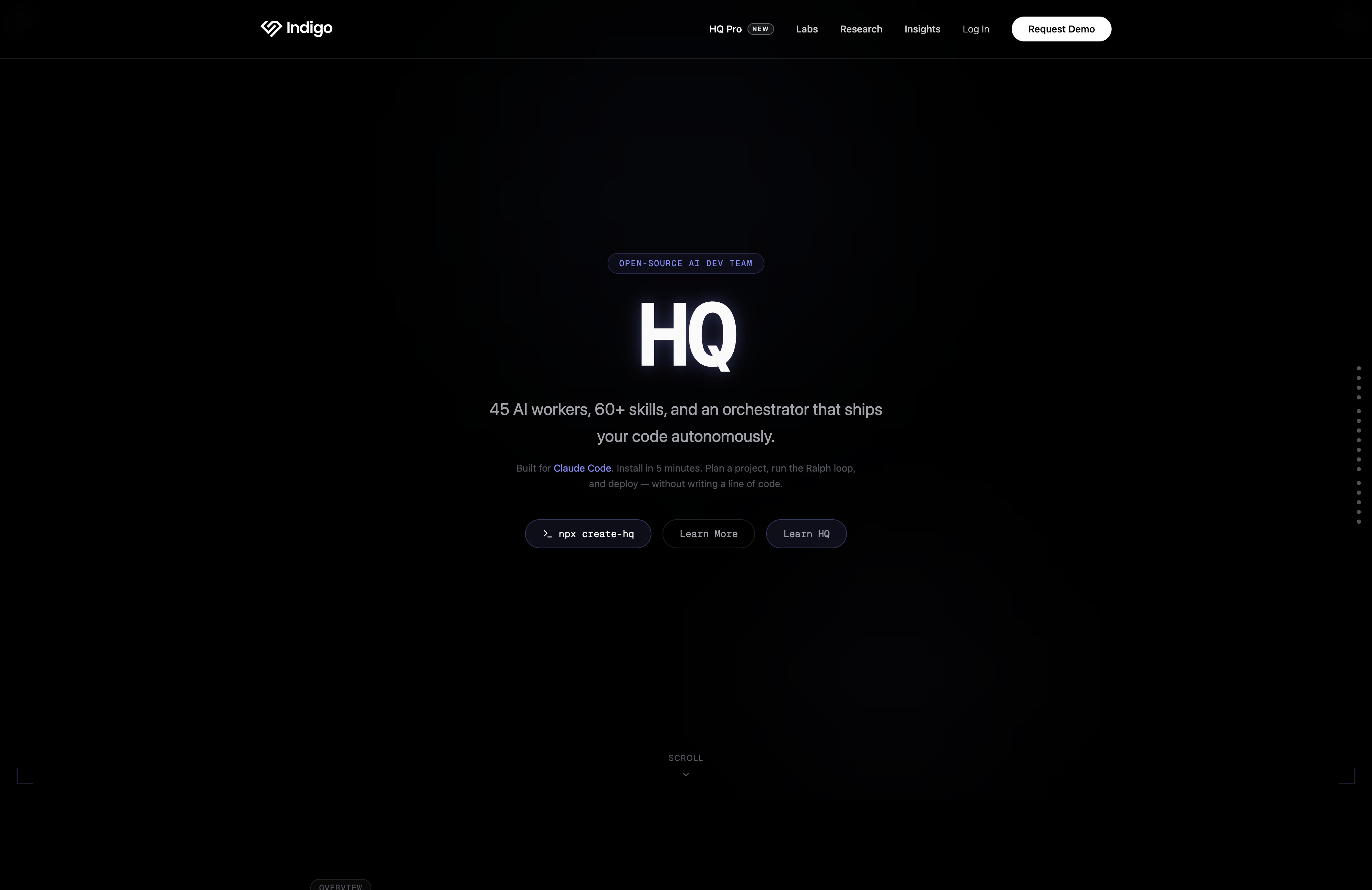 HQ — Open-Source AI Dev Team for Claude Code